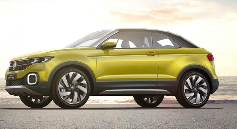 Illustration for article titled The Volkswagen T-Cross Breeze Concept Could Own The Lucrative Convertible SUV Market